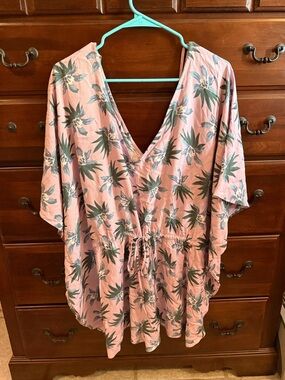 Women’s soft pink lilac Floral Romper